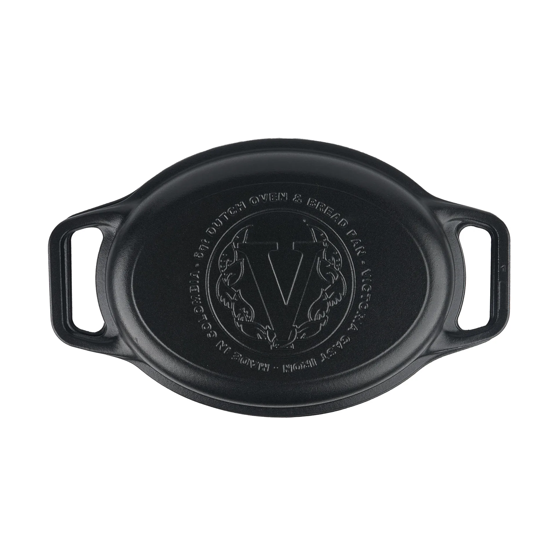 Victoria κατσαρόλα και ταψί ψωμιού χυτοσίδηρος enameled, 2 τεμάχια Victoria