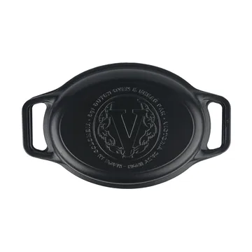 Victoria κατσαρόλα και ταψί ψωμιού χυτοσίδηρος enameled - 2 τεμάχια - Victoria