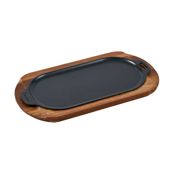 Victoria οβάλ σερβιρίσματος πιατέλα enameled - 29,4x19 εκ. - Victoria