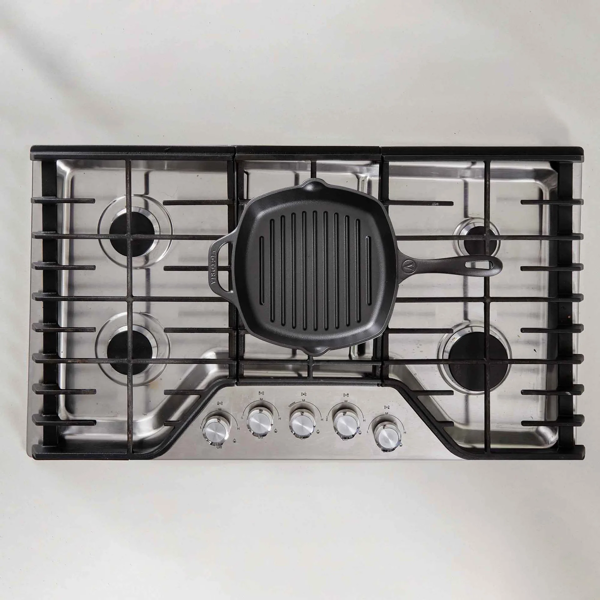 Victoria τετράγωνο τηγάνι γκριλ μαντεμένιο enameled, 44,1x28,4 εκ. Victoria