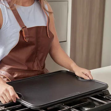 Victoria ορθογώνιο τηγάνι-πλάκα enameled - 50x35 εκ. - Victoria