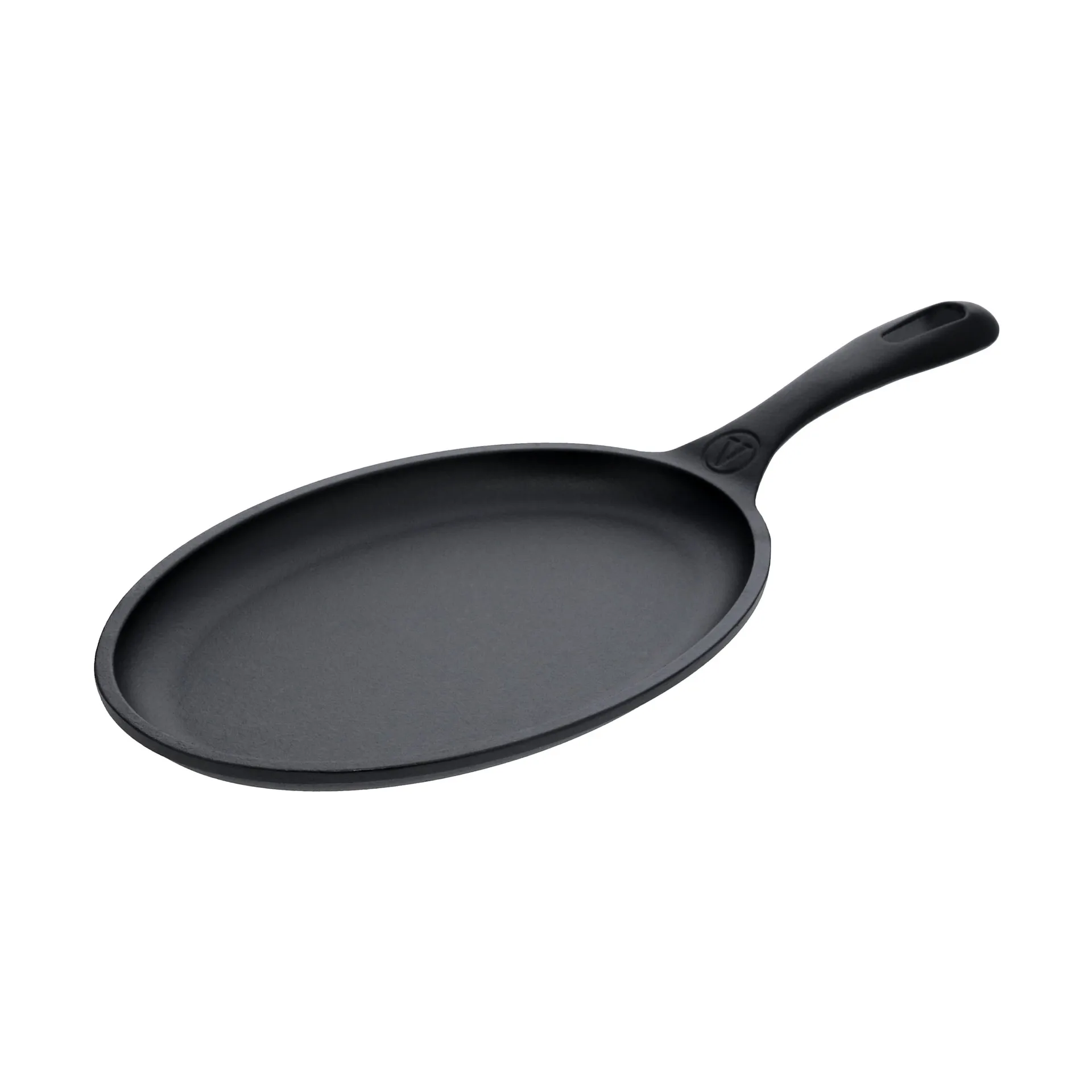 Victoria fajita τηγάνι μαντεμένιο εμαγιέ, 41x18 εκ. Victoria
