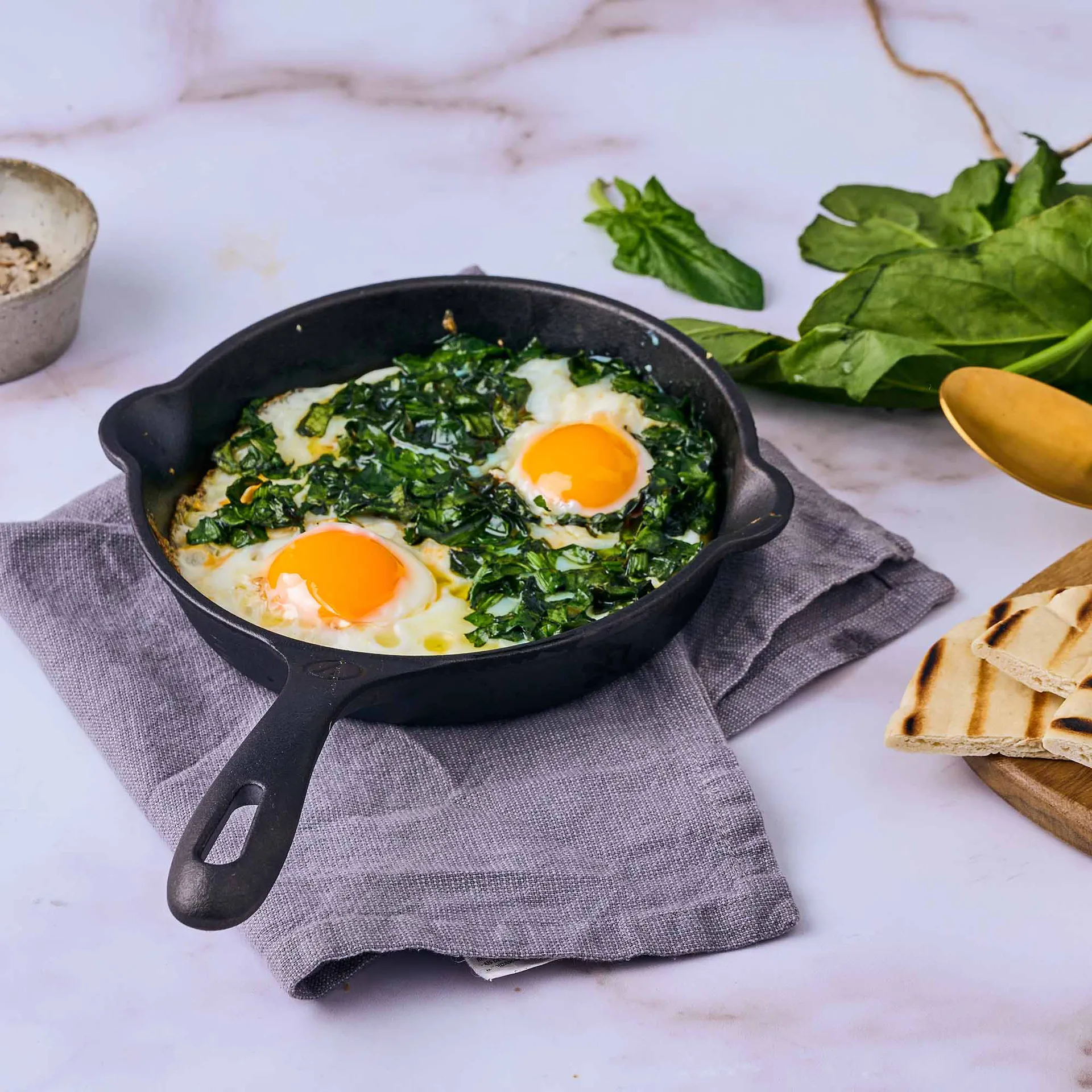 Victoria τηγάνι από χυτοσίδηρο pre-seasoned, Ø16 εκ. Victoria