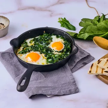 Victoria τηγάνι από χυτοσίδηρο pre-seasoned - Ø16 εκ. - Victoria