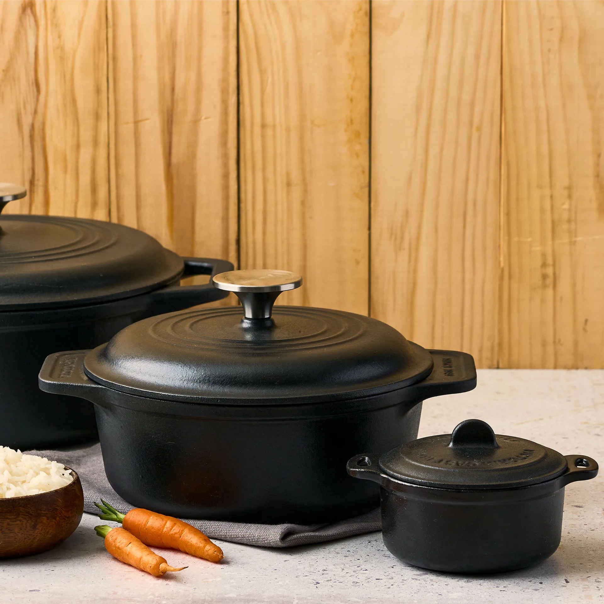 Κατσαρόλα Victoria από χυτοσίδηρο pre-seasoned, 1,9 L Victoria