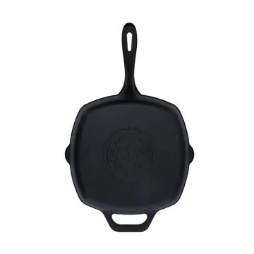 Victoria τετράγωνο τηγάνι γκριλ χυτοσίδηρο pre-seasoned - 44,1x28,4 εκ. - Victoria