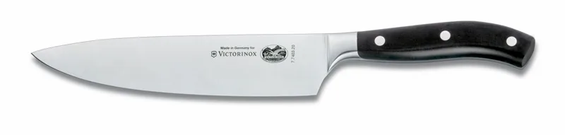 Grand Mâitre μαχαίρι σεφ 20 cm, Μάυρο Victorinox
