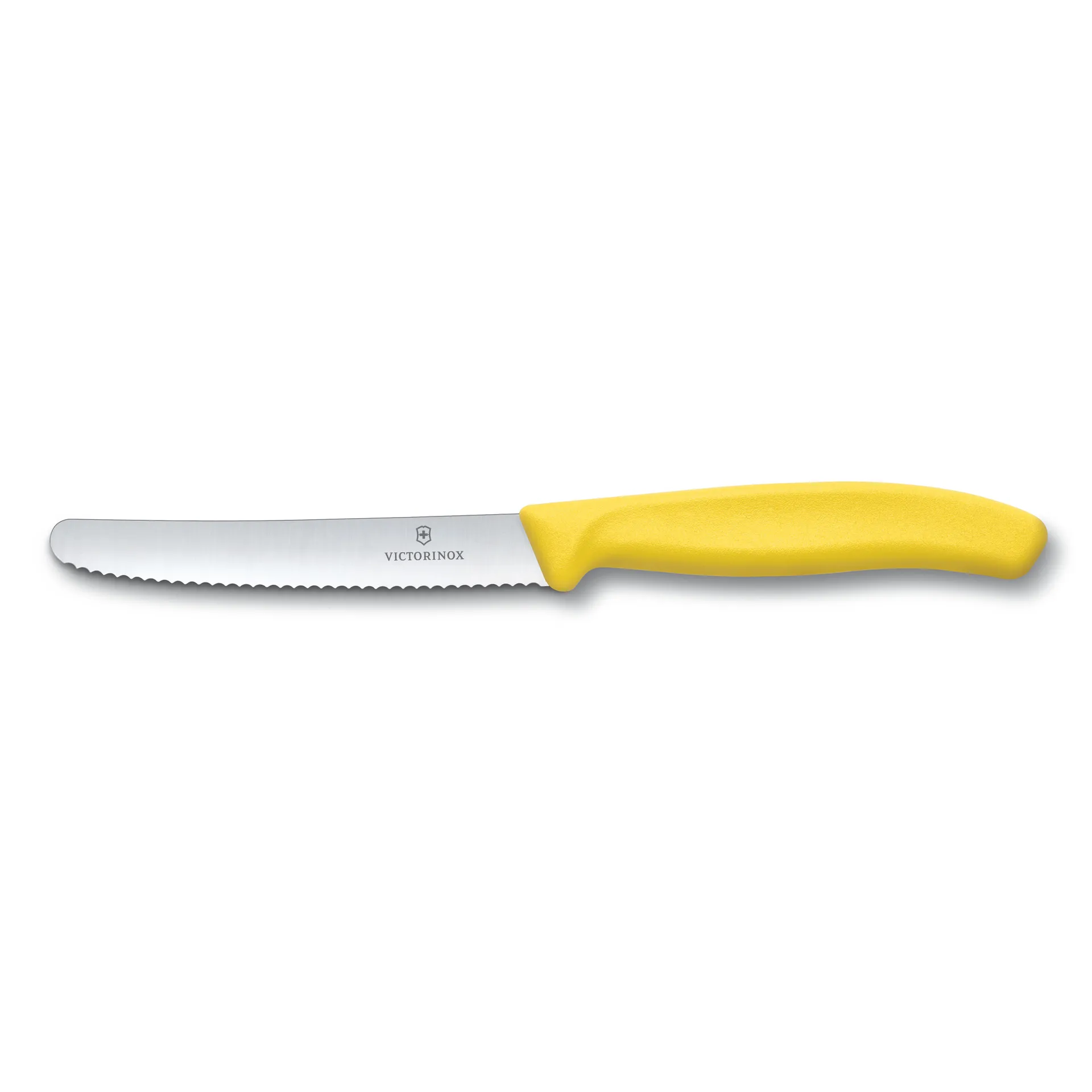 Swiss Classic μαχαίρι ντομάτας 11 cm, Κίτρινο Victorinox