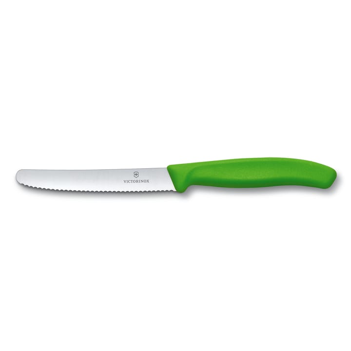 Swiss Classic μαχαίρι ντομάτας 11 cm - Πράσινο - Victorinox