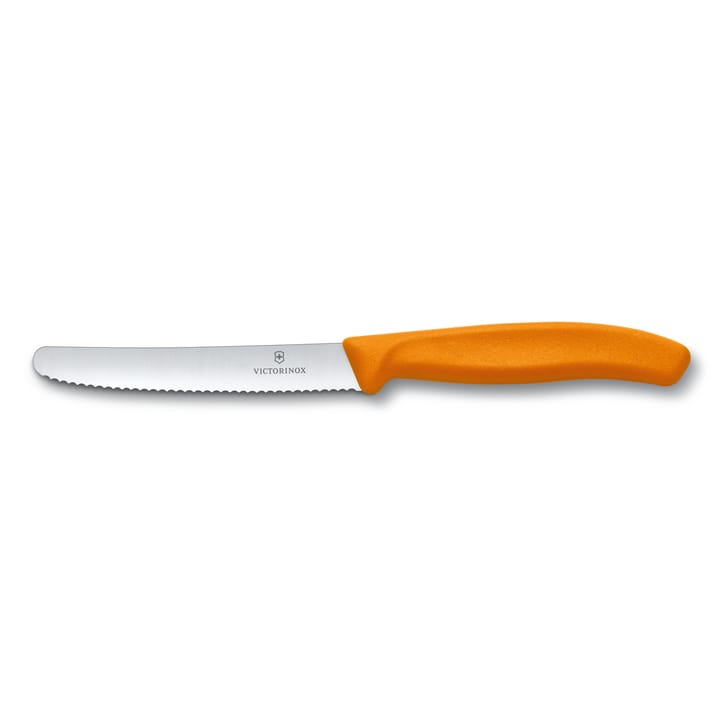 Swiss Classic μαχαίρι ντομάτας 11 cm - Πορτοκαλί - Victorinox