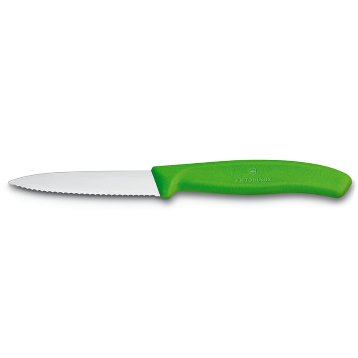 Swiss Classic οδοντωτό μαχαίρι λαχανικών-/αποφλοίωσης 8 cm - Πράσινο - Victorinox