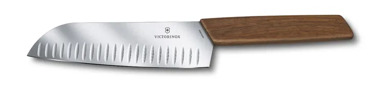 Swiss Modern Santoku μαχαίρι 17 cm - Καφέ - Victorinox