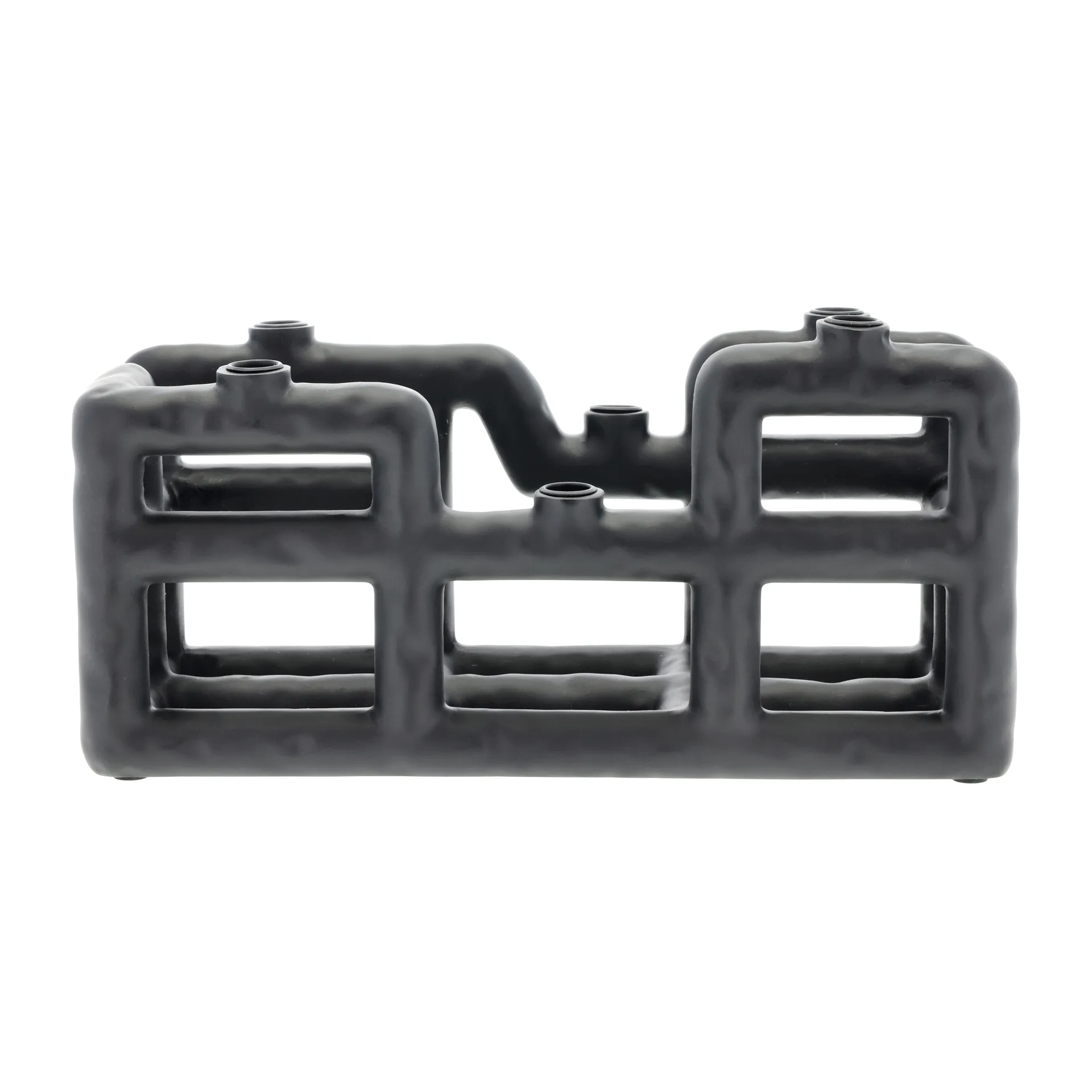 Κηροπήγιο για 6 κεριά, Lyst, Μαύρο Villa Collection