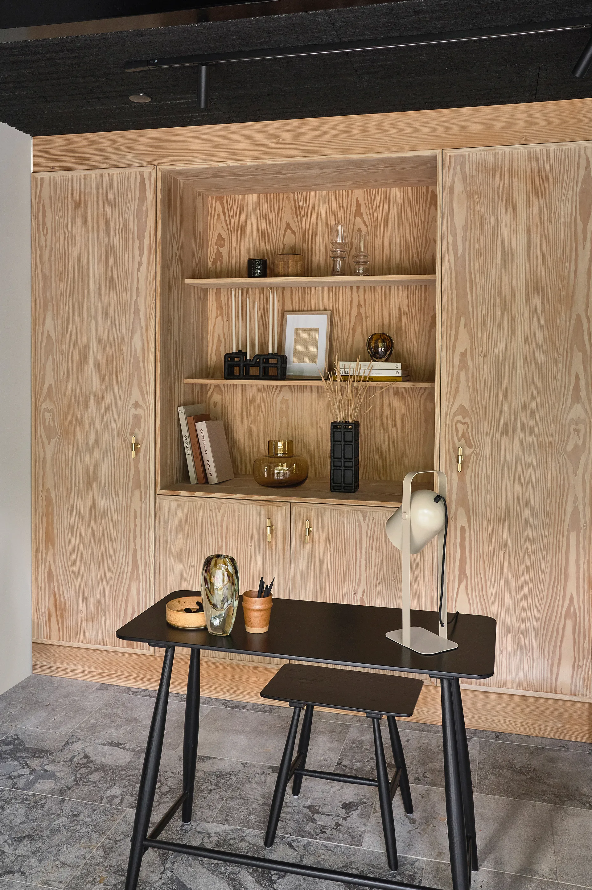 Κηροπήγιο για 6 κεριά, Lyst, Μαύρο Villa Collection