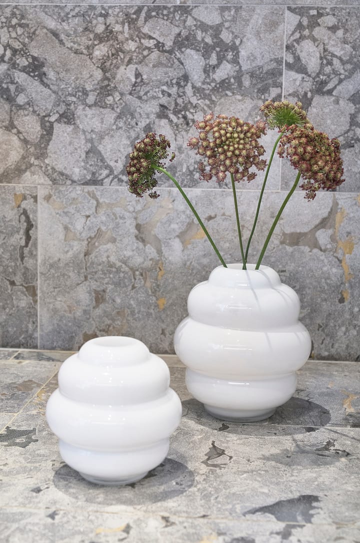 Βάζο Bubble Ø20 cm, Λευκό Villa Collection
