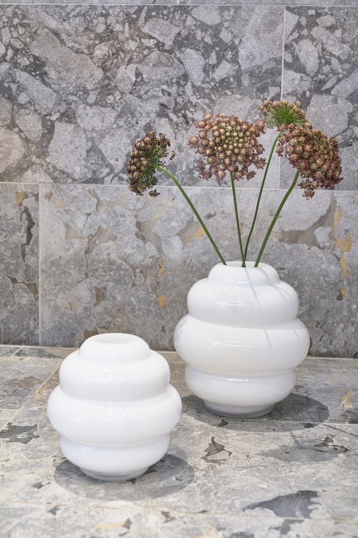 Βάζο Bubble Ø25 cm, Λευκό Villa Collection