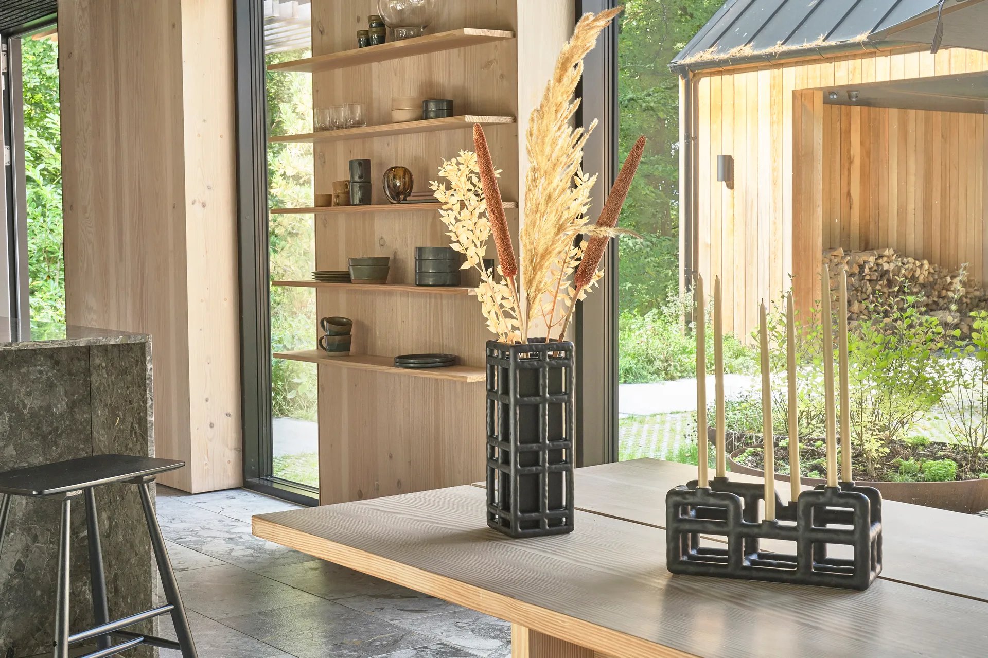 Πιάτο, Evig, Ø20 εκ, συσκευασία 2 τεμαχίων, Καφέ Villa Collection