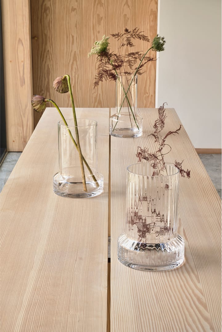 Hvils γ�υάλινο βάζο Ø21 εκ, Clear Villa Collection