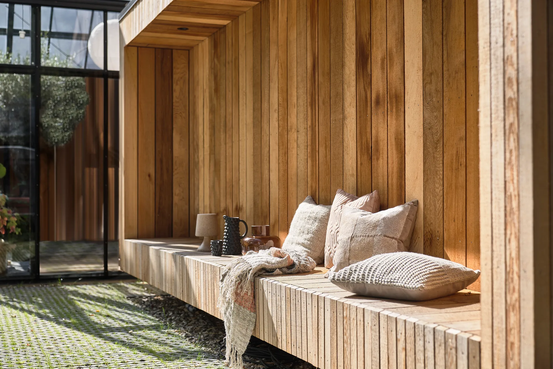 Φωτιστικό σαλονιού Midnat Ø16 cm, Light brown Villa Collection