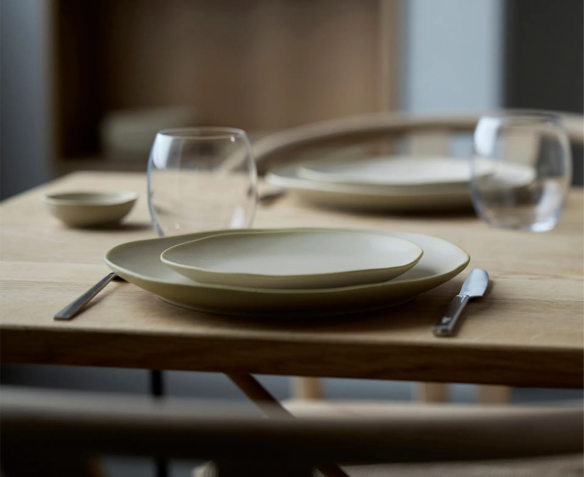 Shoku πιάτο Ø20 εκ., Warm Brown Villa Collection