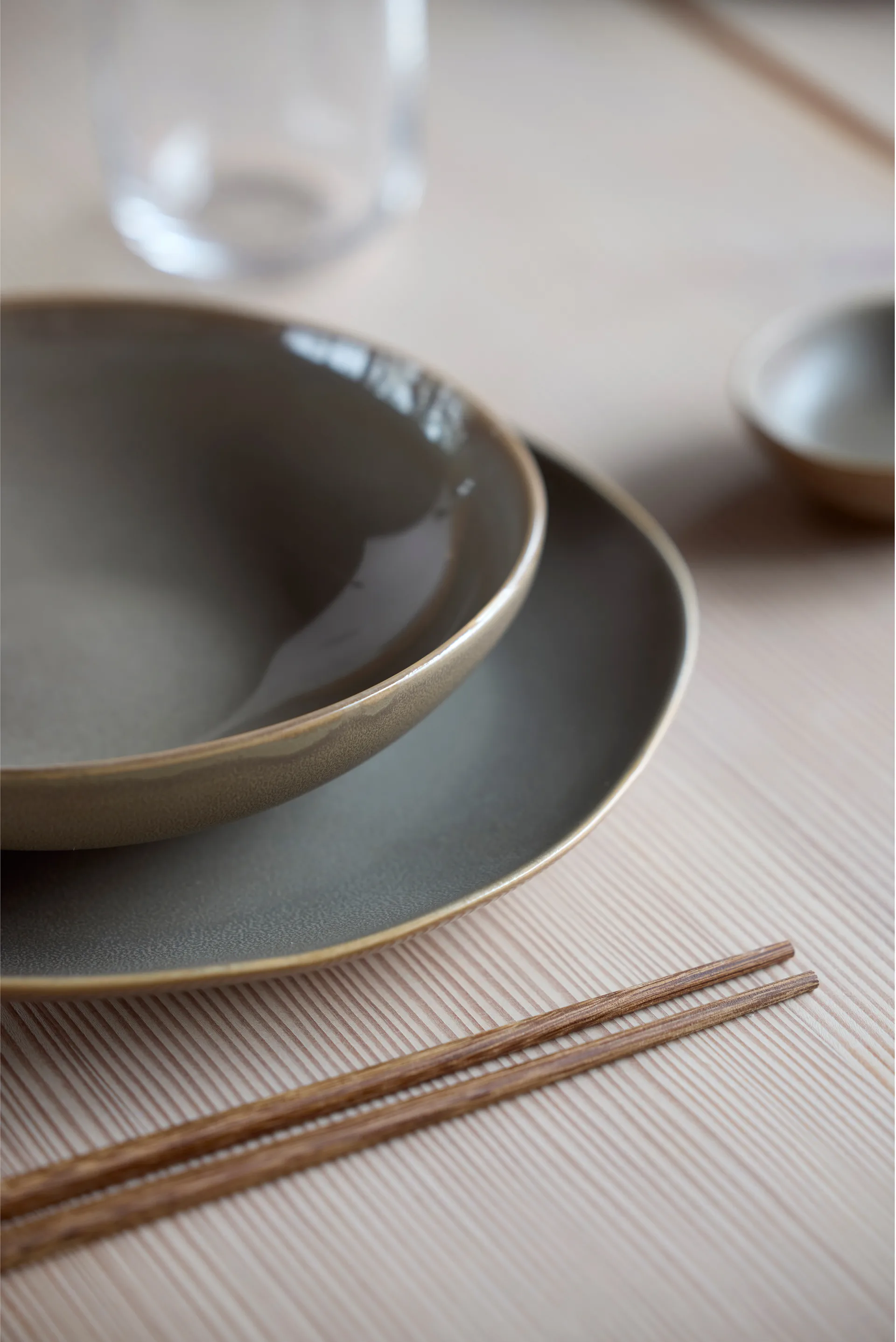 Shoku μπολ Ø23 εκ., Warm Brown Villa Collection