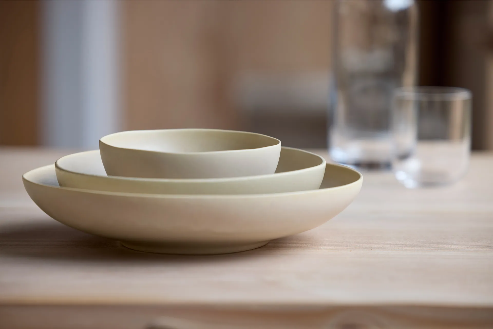 Shoku σαλατιέρα Ø28 εκ., Beige Villa Collection