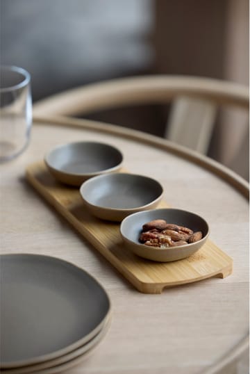Shoku δίσκος από μπαμπού με 3 μπολ - Warm Brown - Villa Collection
