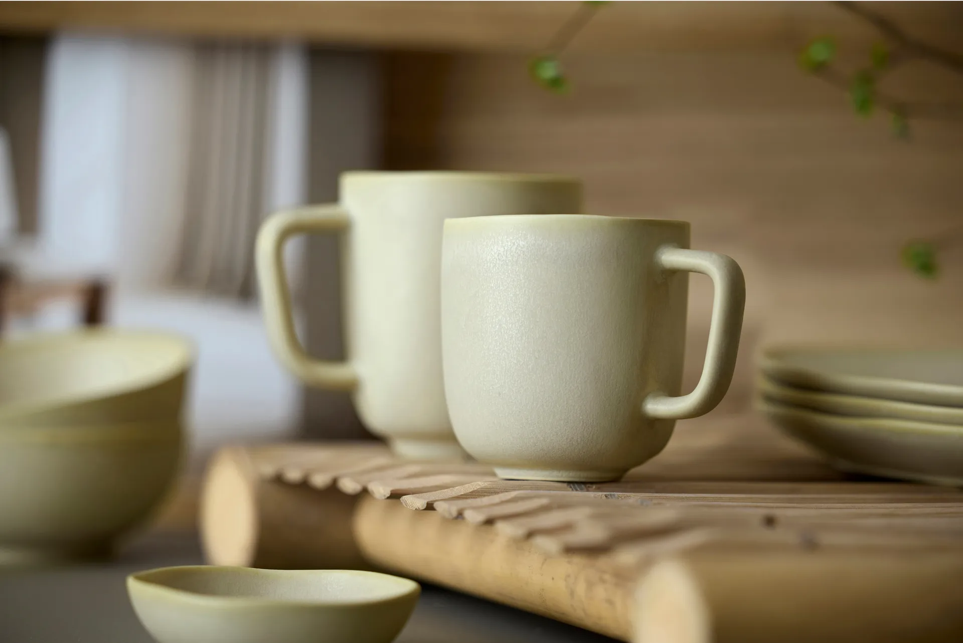 Shoku κούπα 33 cl, Beige Villa Collection