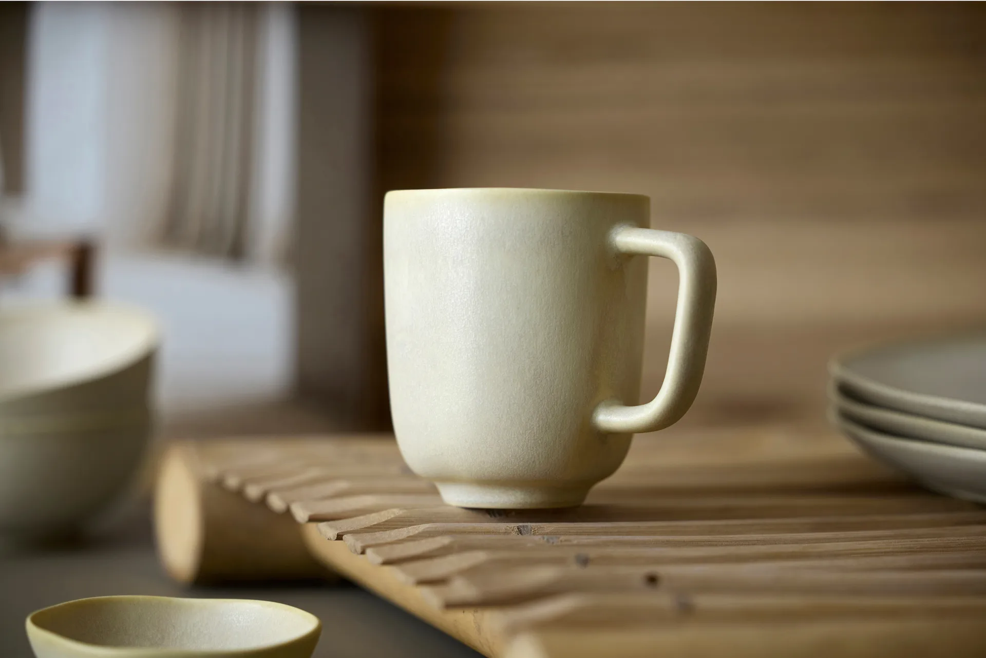 Shoku κούπα 33 cl, Beige Villa Collection