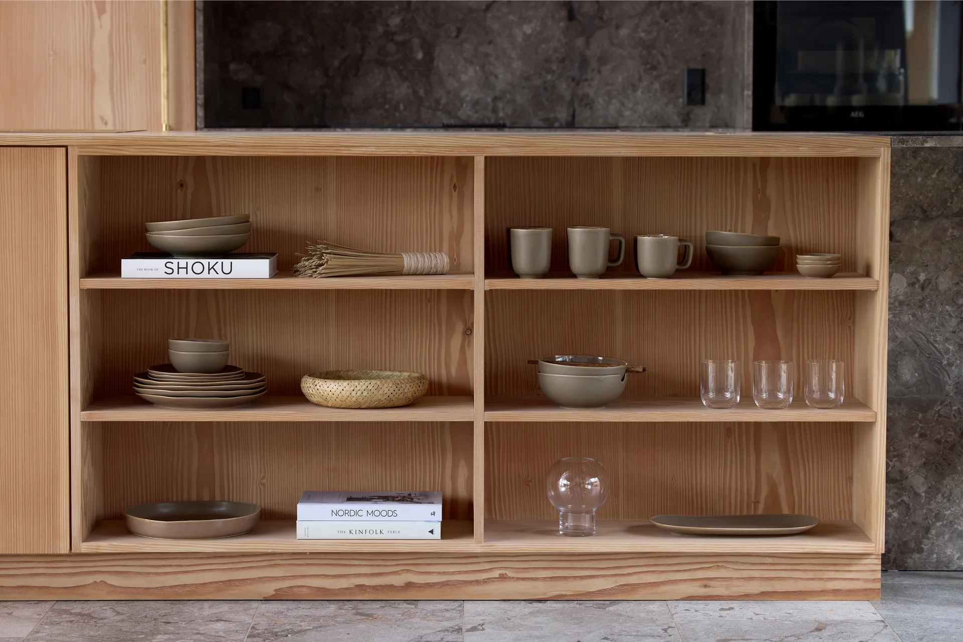 Shoku κούπα 33 cl, Warm Brown Villa Collection