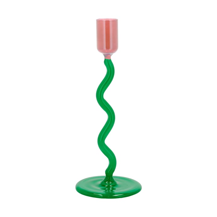 Styles κηροπήγιο 19,6 cm - Green-pink - Villa Collection