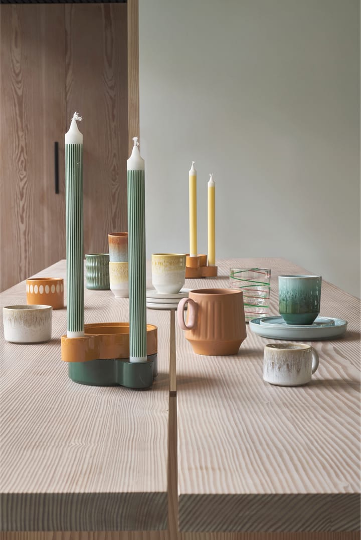 Κούπα Styles με ραβδωτό σχέδιο 30 cl, σετ 2 τεμαχίων, Green Villa Collection
