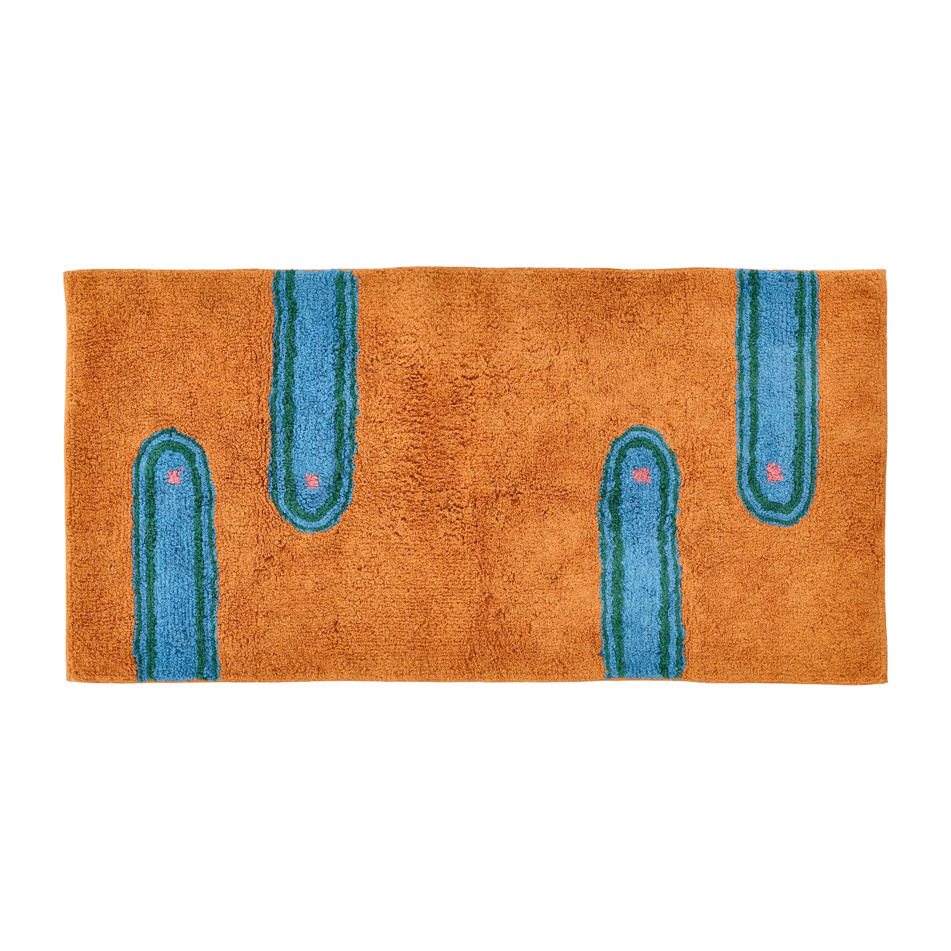 Θυσανωτό χαλί, Styles, 70x140 εκ, Καφέ Villa Collection