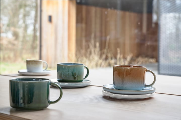 Φλιτζάνι εσπρέσο Styles 8 cl 2 τεμάχια, Blue-amber Villa Collection