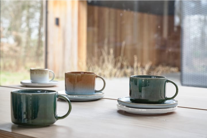 Φλιτζάνι εσπρέσο Styles 8 cl 2 τεμάχια, Blue-amber Villa Collection