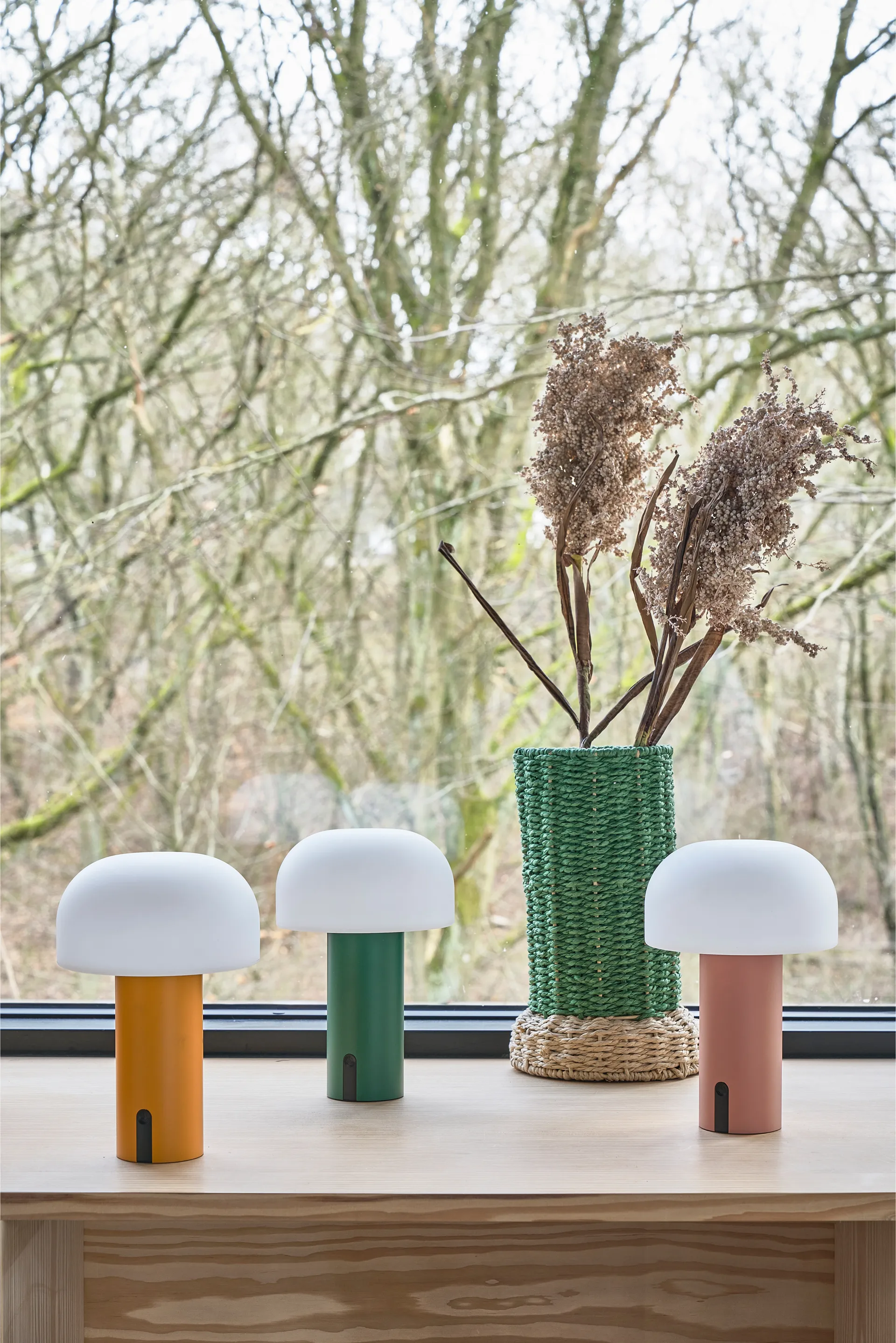 Styles Φως LED φορητό Ø15 cm, Amber Villa Collection