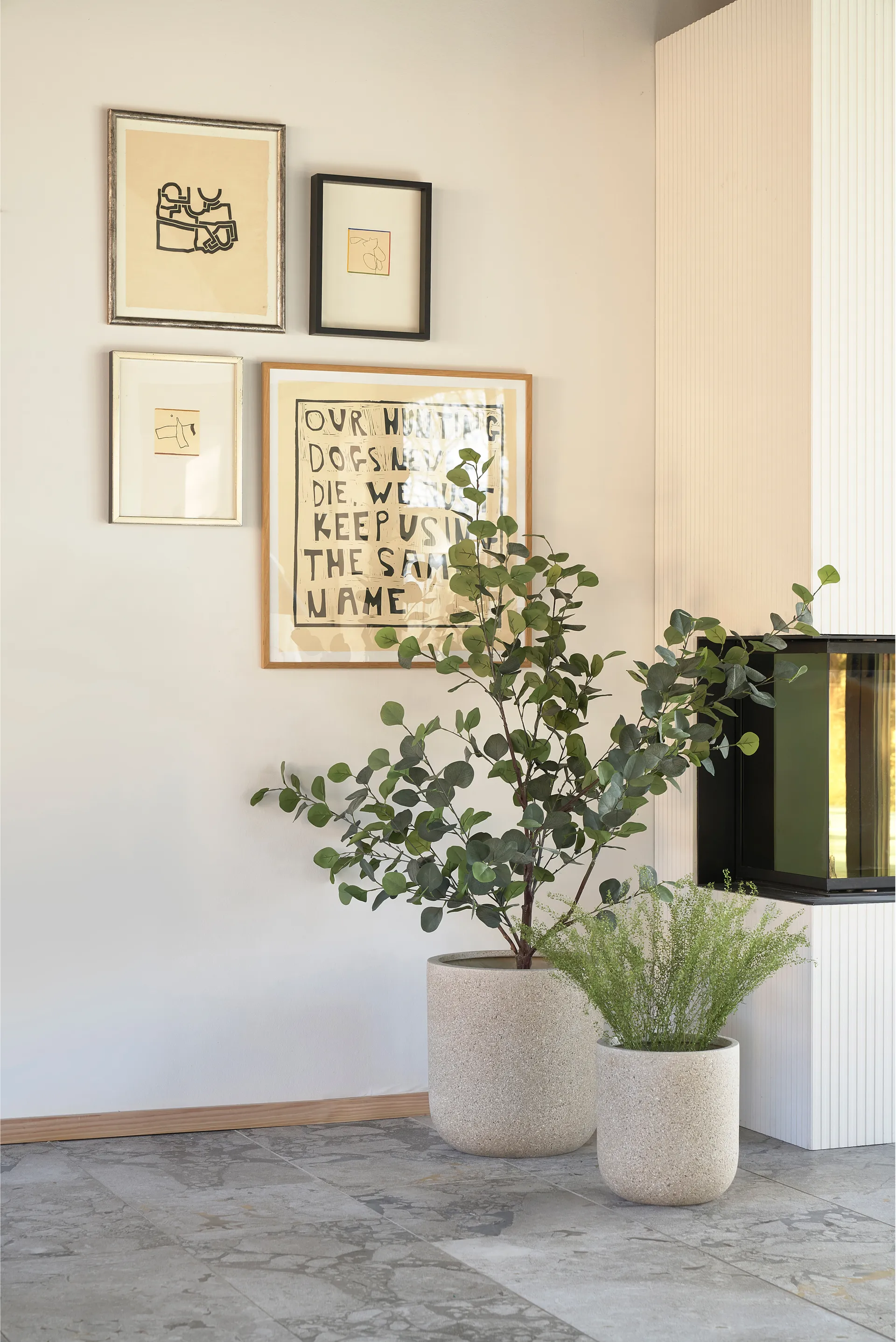 Γλάστρα Thum nature σετ των 2, Ø37 cm-Ø45 cm Villa Collection