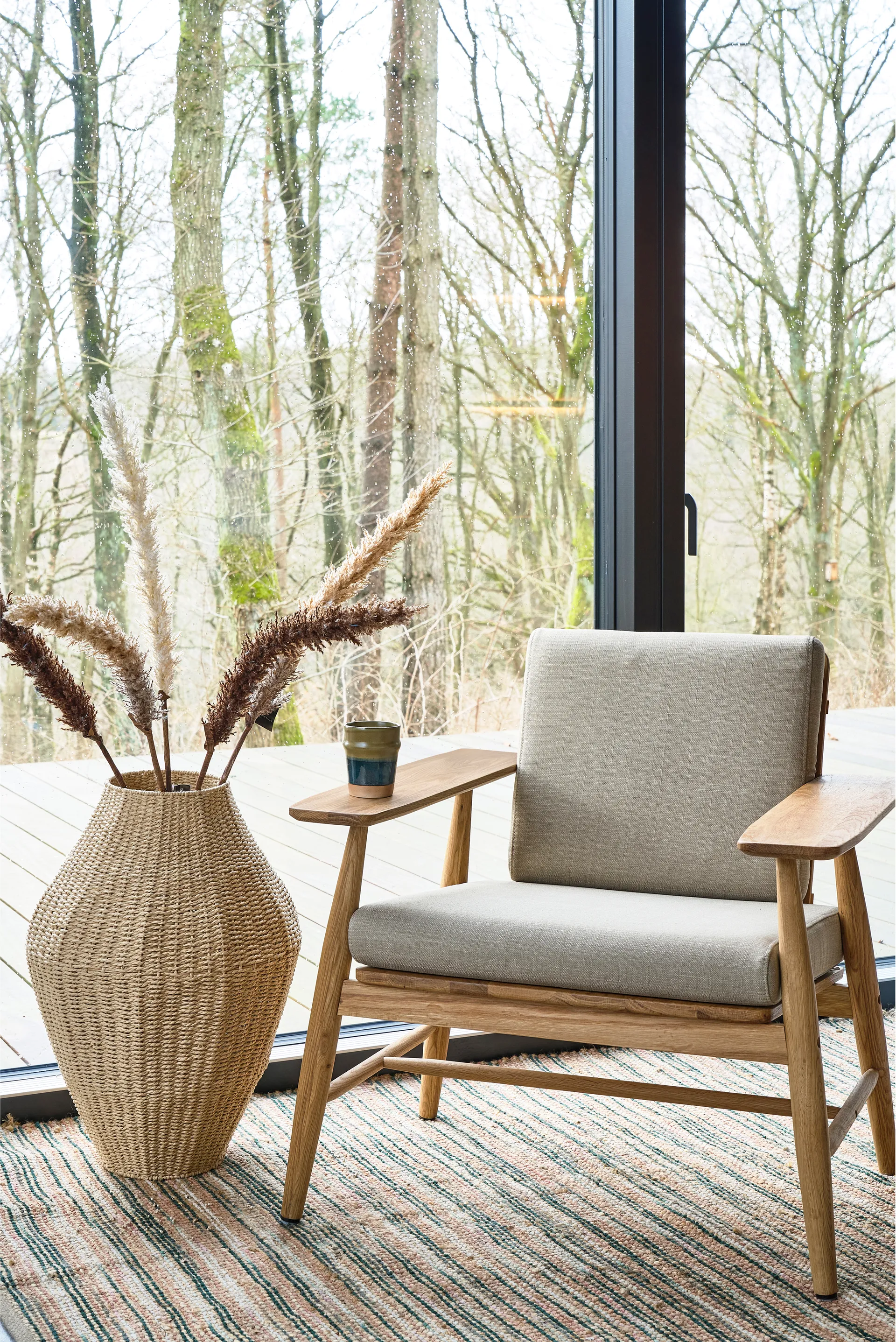 Χαλί Vem, Green-nature-pink, 120x180 cm Villa Collection