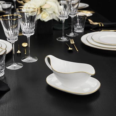 Anmut Gold πιάτο σερβιρίσματος 20 cm, Λευκό Villeroy & Boch