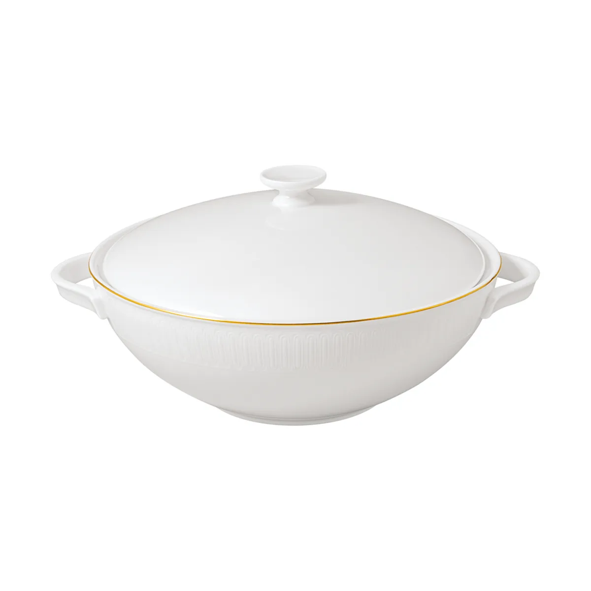 Château Septfστοtaines soup tureen 2.2 l, Άσπρο-χρυσό Villeroy & Boch