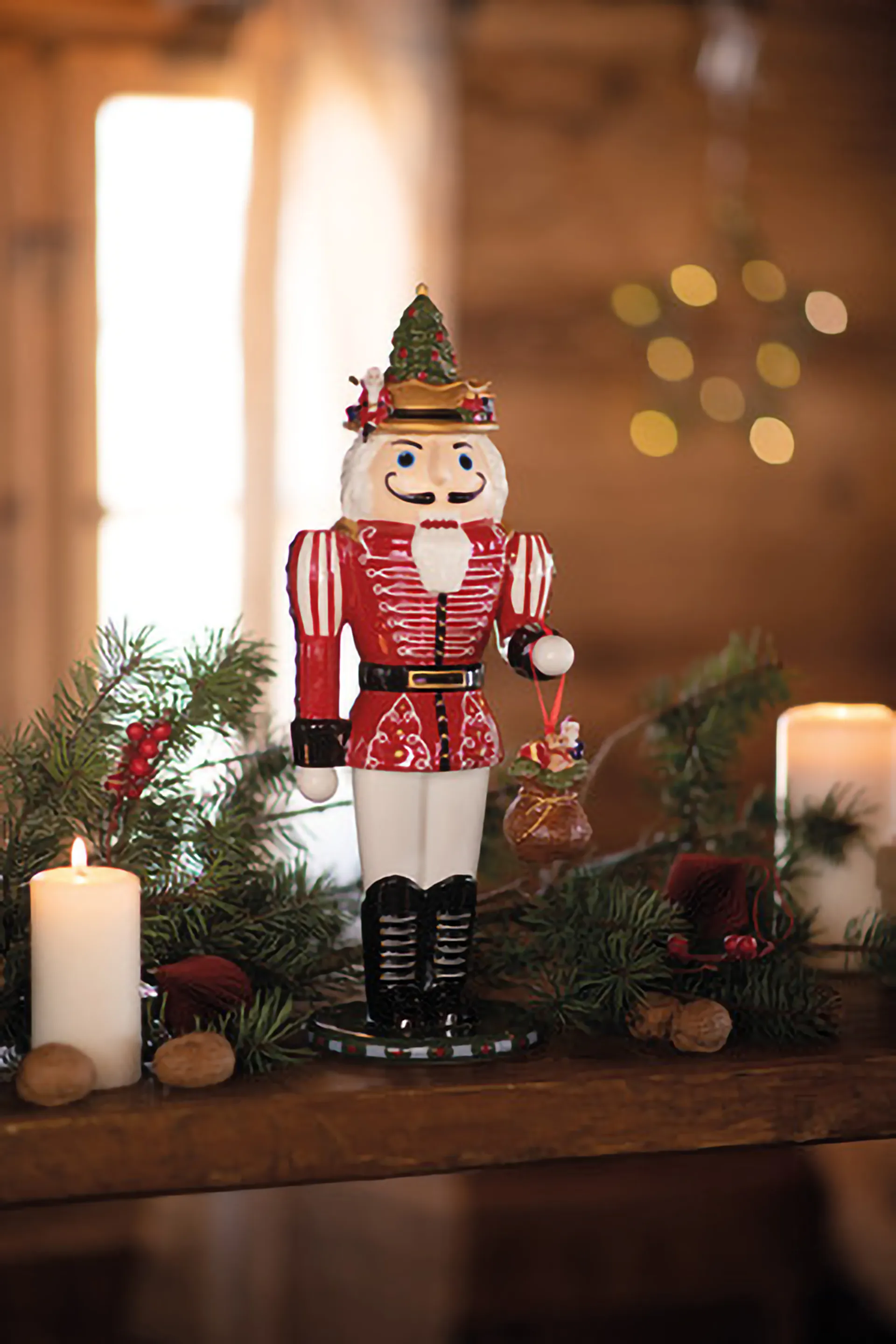 Christmas Toys Memory καρυοθραύστης διακοσμητικό, Λευκό-κόκκινο Villeroy & Boch