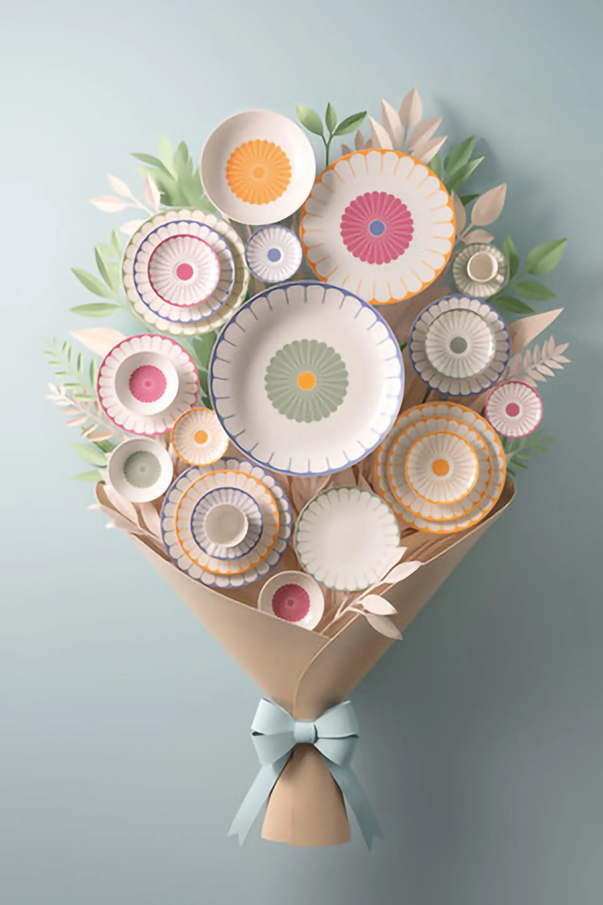 Φλιτζάνι καφέ Fleur 16 cl, White-green Villeroy & Boch