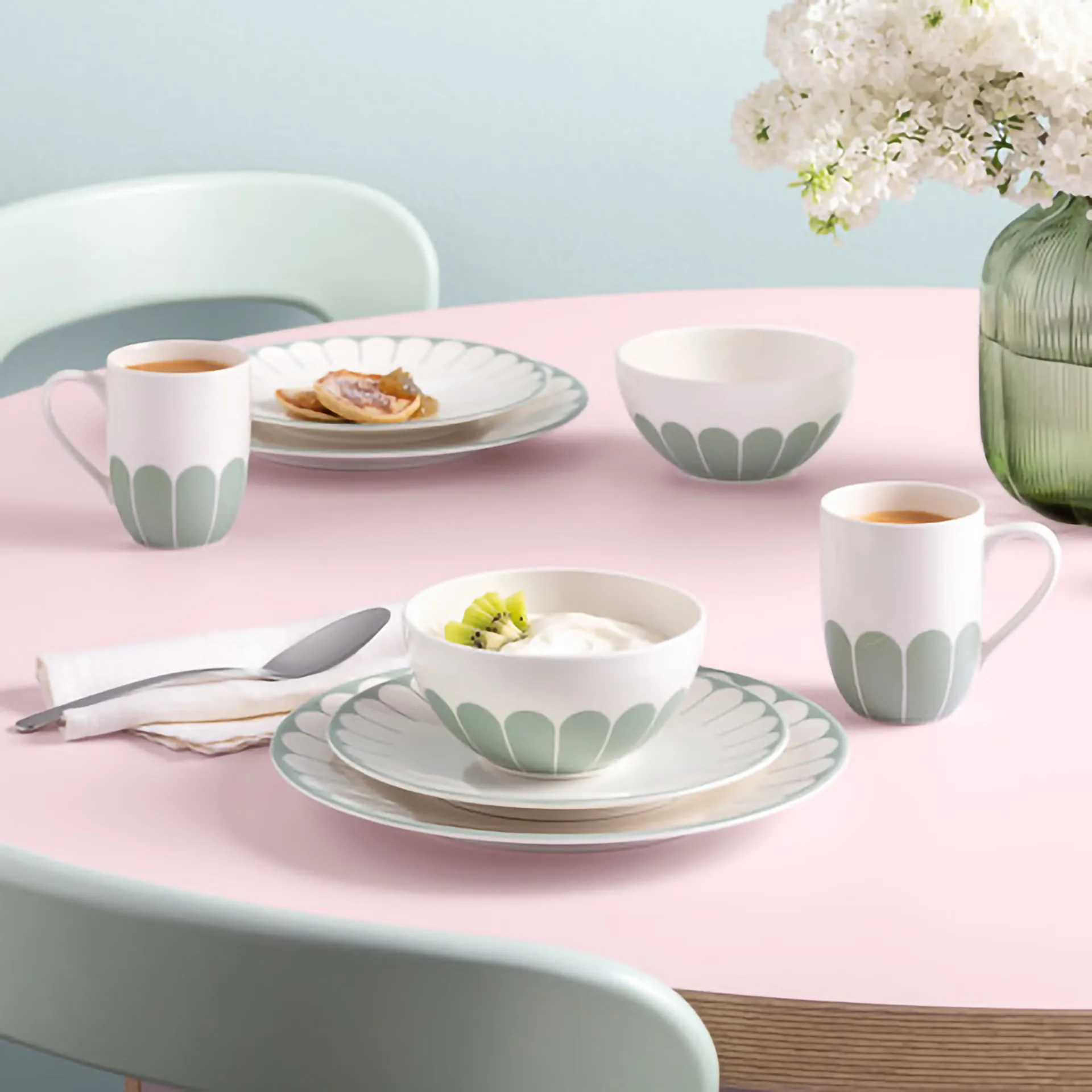 Fleur κούπα 29 cl, White-green Villeroy & Boch