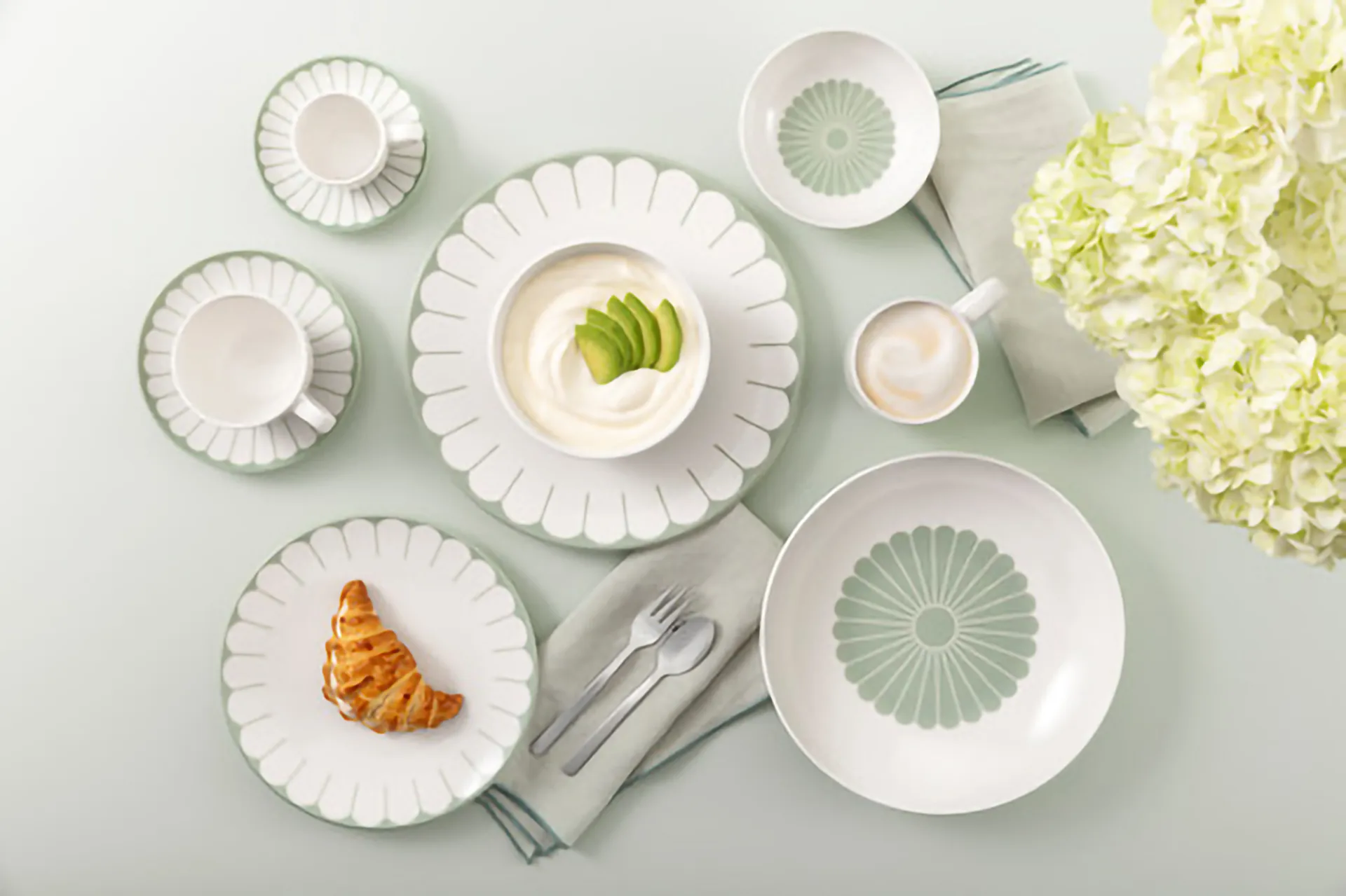 Fleur φλυτζάνι εσπρέσο 7 cl, White-green Villeroy & Boch