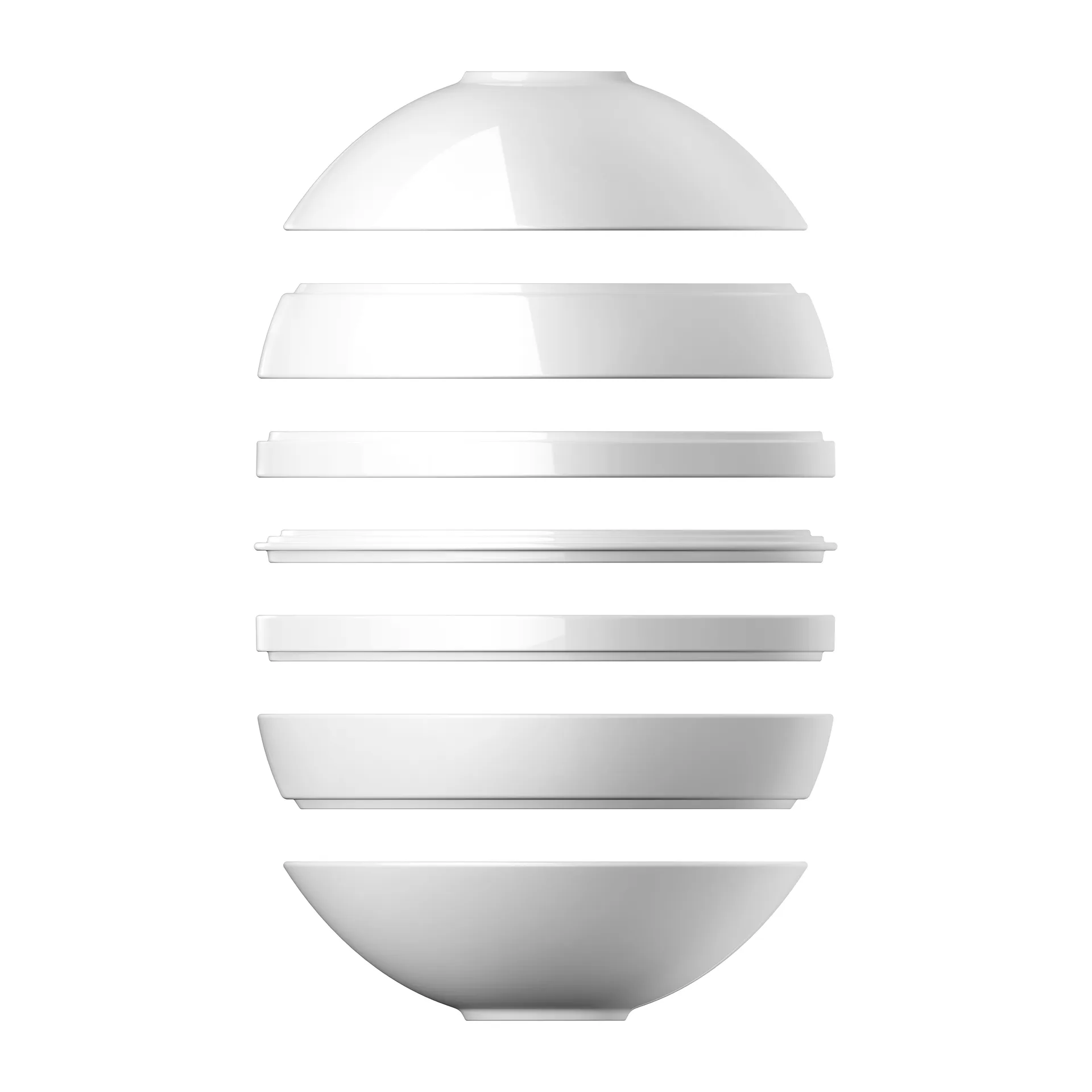 Iconic La Boule σερβίτσιο 7 τεμάχια, Λευκό Villeroy & Boch