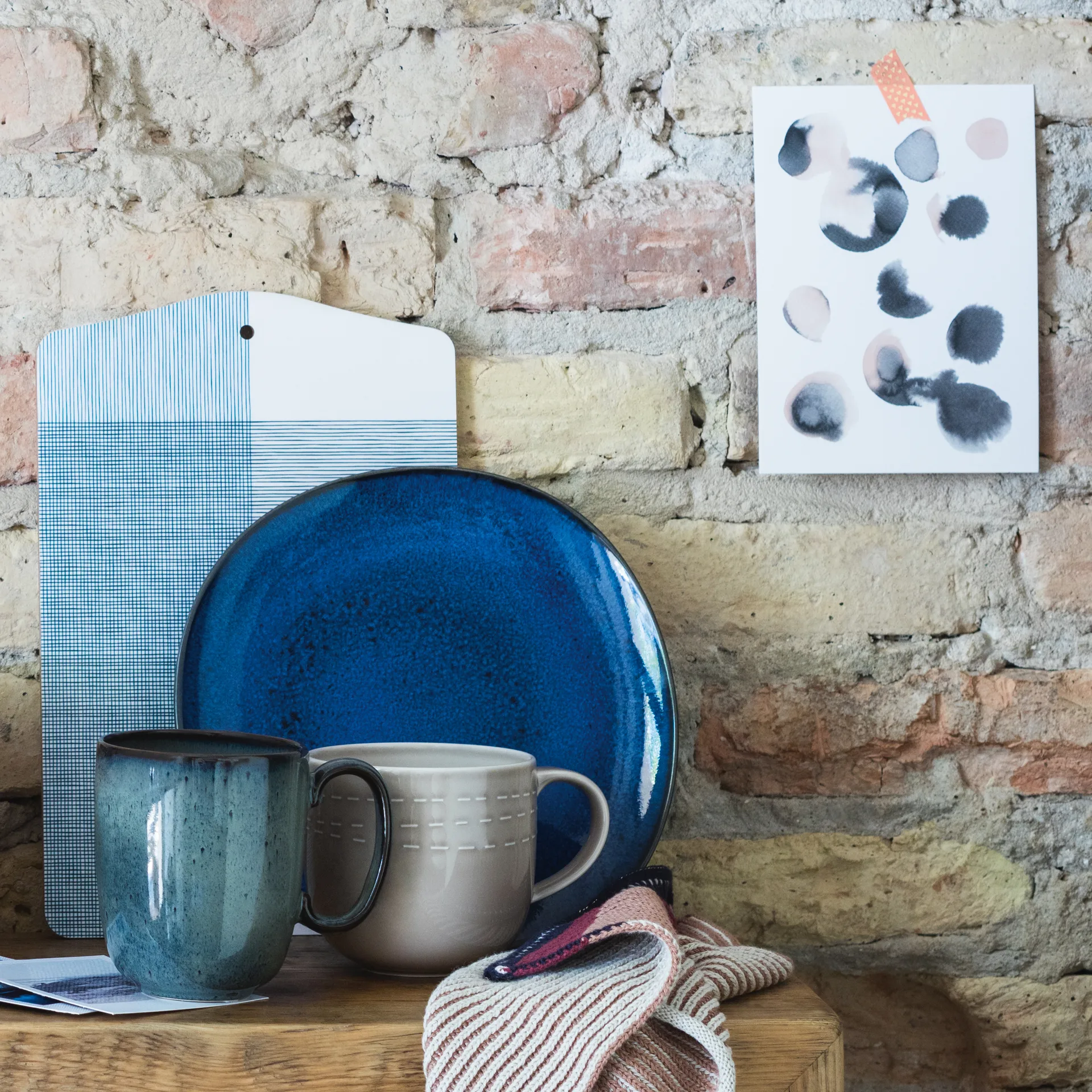 Lave πιάτο Ø23 εκ., Lave bleu (μπλε) Villeroy & Boch