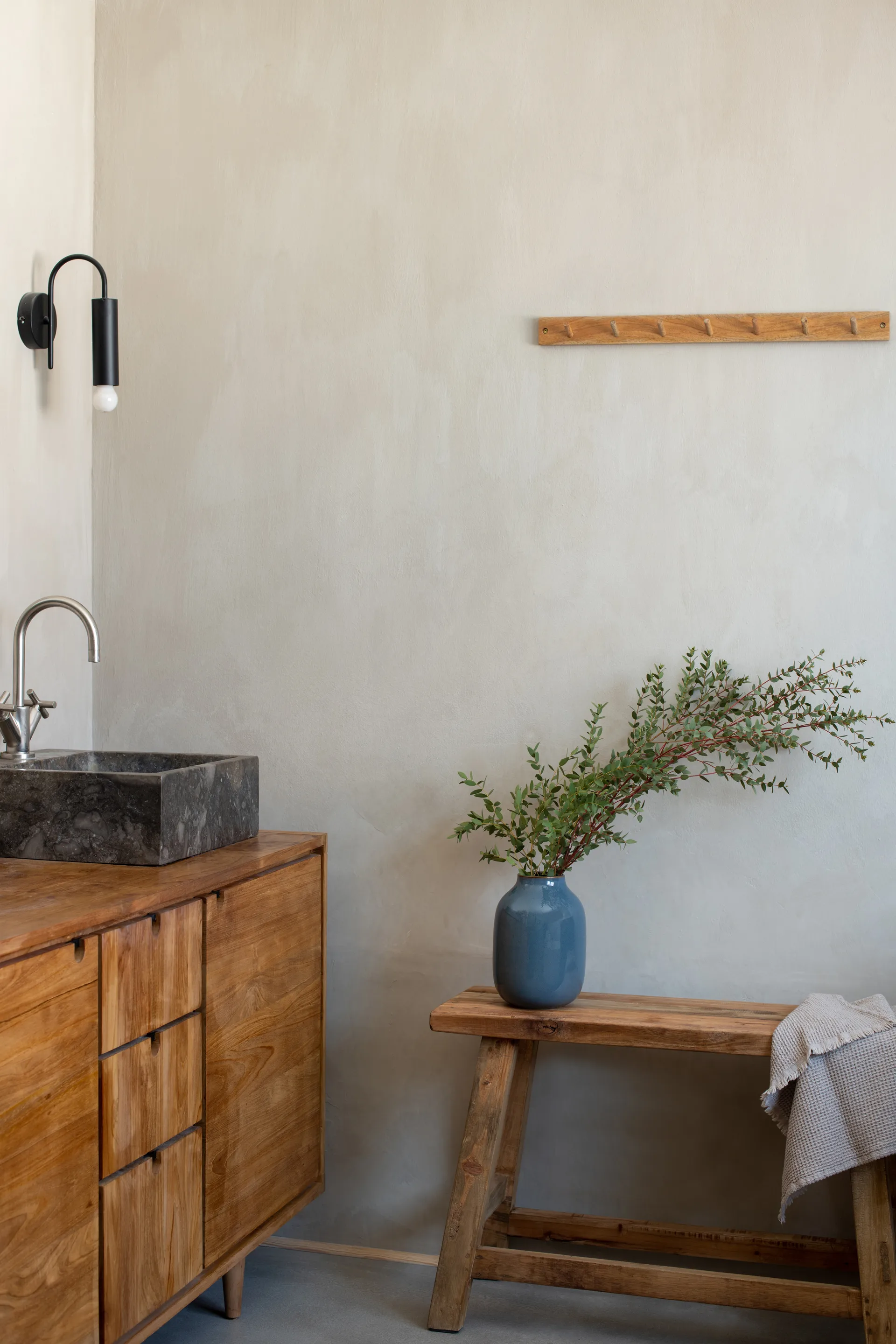 Lave Home ψηλό βάζο 22 cm, Μπλε Villeroy & Boch