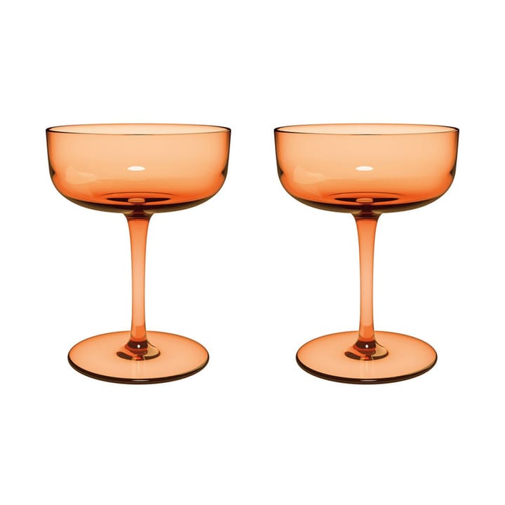 Like ποτήρι σαμπάνιας coupe 10 cl 2 τεμάχια - Apricot - Villeroy & Boch