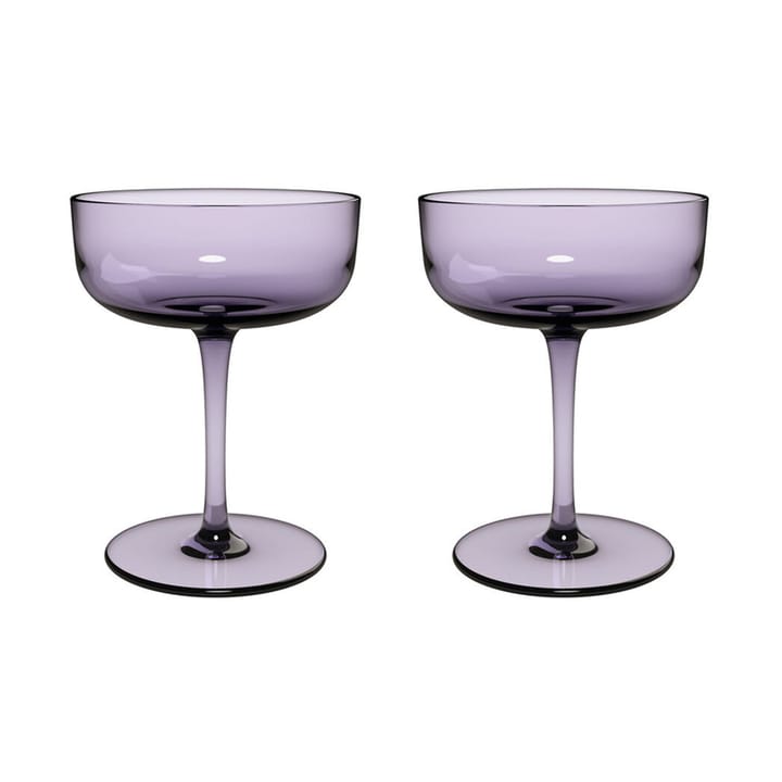 Like ποτήρι σαμπάνιας coupe 10 cl 2 τεμάχια - Lavender - Villeroy & Boch