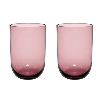 Like μακρύ drink ποτήρι 38.5 cl 2 τεμάχια - Grape - Villeroy & Boch